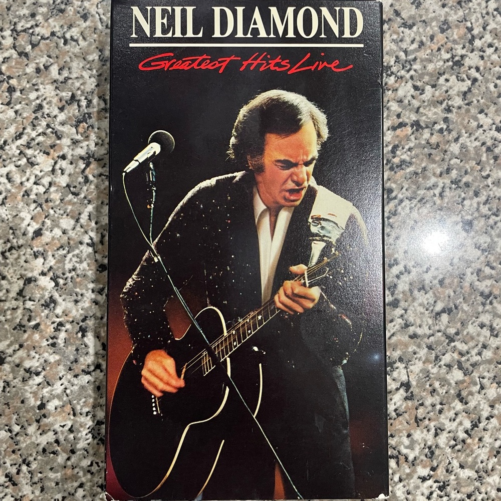 VHS tapes Neil Diamond greatest hits